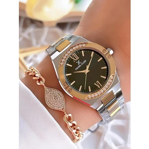 Daniel Klein Çelik Kordon 30 mt Suya Dayanıklı Kadın Kol Saati+Bileklik BFG.1.13783.7