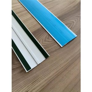 Pasha Dekor Alüminyum 6 cm Kapı Eşik Profili Parke Kapı Altı Çıtası Yapışkanlı 90 cm