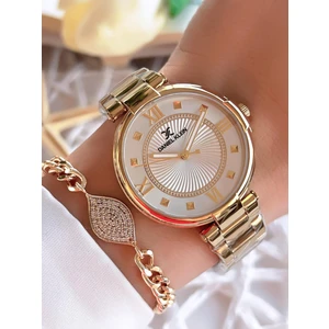 Daniel Klein Çelik Kordon 30 mt Suya Dayanıklı Kadın Kol Saati+Bileklik BFG.1.10429.2