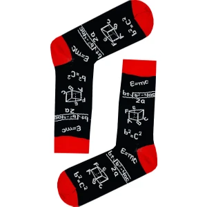 Carnaval Socks Matematik Formüller Desenli Soket Çorap