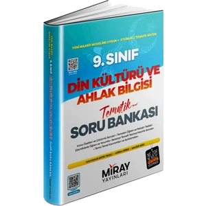 Miray Yayınları 2025 9. Sınıf Din Kültürü ve Ahlak Bilgisi Tematik Konu Özetli Soru Bankası
