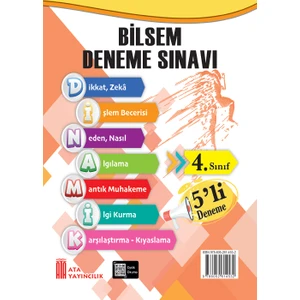 4. Sınıf Bilsem 5'Li Deneme Sınavı