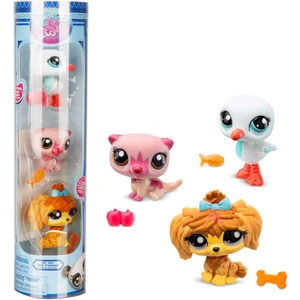 Littlest Pet Shop Minişler 3’lü Figür Seti S2 05974 Su Samuru – Martı – Köpek