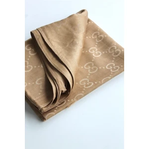 Webinay Home Çift Taraflı Kaşmir Siyah Ithal Ipek Şal G Desen 200X75 cm