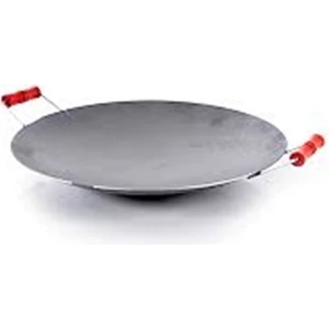 Kavurma Sacı 35 cm - Kalın Siyah Kulplu