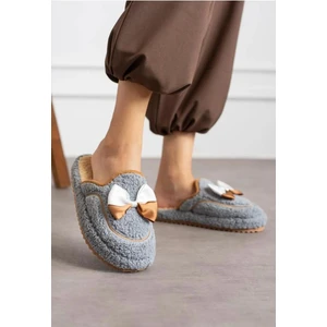 Behtah Kundura Kadın Fiyonklu Lohusa Doğum Sonrası Kaymaz Hafif Tabanlı Ev Terliği Tüylü Terlik Çeyiz Bohça