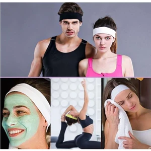 2 adet spor bandı, saç bandı, kaymaz saç bandı, sportif, nem emici,yoga, bisiklet, fitness