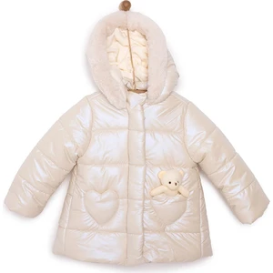 Basic Tavşan Cepli Mont Kız Bebek