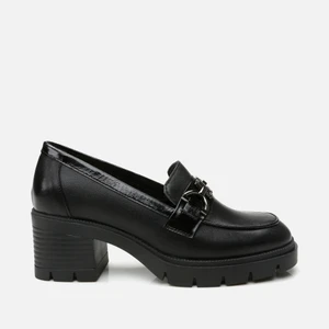 01ayh294720a100  Deri Siyah Kadın Loafer