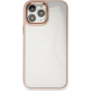 Apple iPhone 13 Pro Kılıf Kenarı Silikon Arkası Darbelere Karşı Sert Pc Dora Kapak