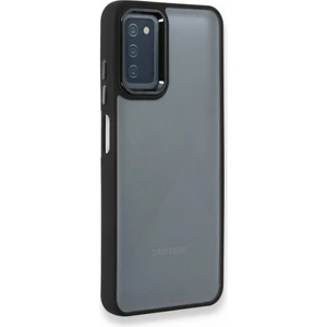 Samsung Galaxy A03S Kılıf Kenarı Silikon Arkası Darbelere Karşı Sert Pc Dora Kapak