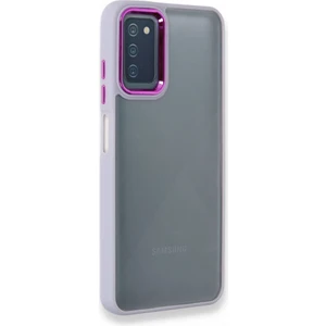 Samsung Galaxy A03S Kılıf Kenarı Silikon Arkası Darbelere Karşı Sert Pc Dora Kapak