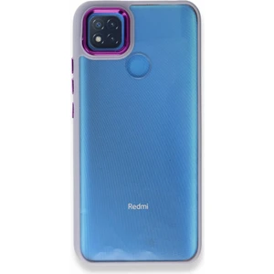 Xiaomi Redmi Note 9c Kılıf Kenarı Silikon Arkası Darbelere Karşı Sert Pc Dora Kapak