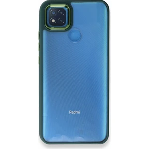 Xiaomi Redmi Note 9c Kılıf Kenarı Silikon Arkası Darbelere Karşı Sert Pc Dora Kapak