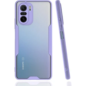 Xiaomi Redmi K40 Pro Kılıf Kamera Korumalı Pastel Renkli Esnek Silikon Platin Kapak