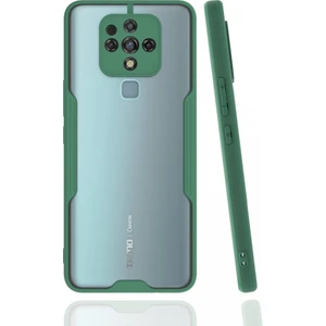 Tecno Camon 16 Kılıf Kamera Korumalı Pastel Renkli Esnek Silikon Platin Kapak
