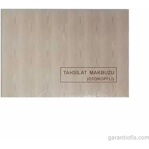 Otokopili Tahsilat Makbuzu 3 Nüsha