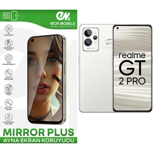ECR MOBILE Realme Gt2 Pro Ekran Koruyucu Esnek Ayna(Mirror) 9h Nano
