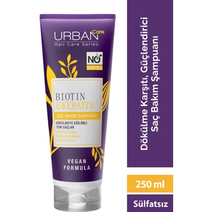 Urban Care Biotin & Keratin Saç Bakım Şampuanı 250 ml - Sülfatsız