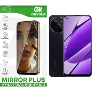 ECR MOBILE Realme 11 4g Ekran Koruyucu Esnek Ayna(Mirror) 9h Nano