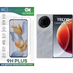 ECR MOBILE Tecno Camon 30 Pro 5g Ekran Koruyucu Esnek Nano Cam Tam Uyumlu Şeffaf