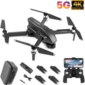 30DK Uçuş 4K 5g Wifi Gps Drone Çift Eksen Gimbal Kamera Fırçasız Motor Katlanabilir Taşıma Çantalı
