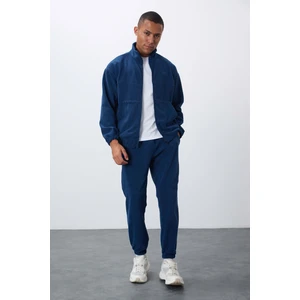 Tommy Life Parlament Kalın Yumuşak Dokulu Comfort Fit Nakışlı Erkek Eşofman Takım - 85269