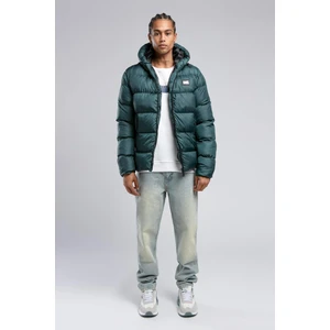 Lee Cooper Monce Erkek Kapüşonlu Mont Zümrüt