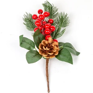 Çırpan Ev Kozalaklı Berry Noel Dekor 28CM