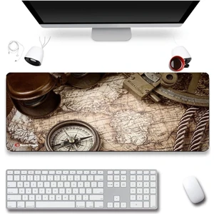 Sonic Touch Sonictouch Ultragrand Gezginci Kaşif Gamer Oyuncu Xxl Kahverengi Klavye Mouse Pad 40X90CM