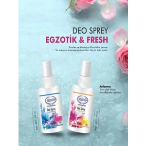 Deo Sprey Egzotik & Fresh 2 Li Set