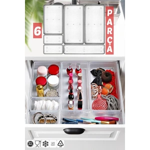 Nandy Home 6 Parça Çekmece Içi Düzenleyici, Organizer Set