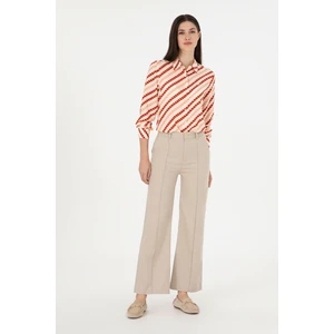 U.S. Polo Assn. Kadın Kum Pantolon (Kanvas-Chino) 50298546-VR085