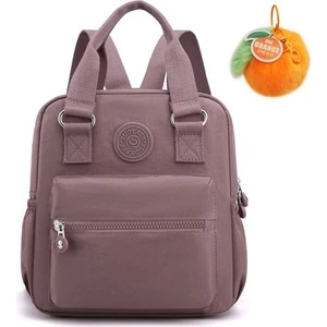 One Orange Kadın Günlük Küçük Sırt Çantası - Beige / Yeşil / Turuncu (Yurt Dışından)