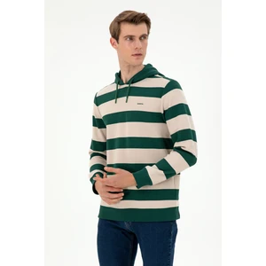 U.S. Polo Assn. Erkek Koyu Yeşil Sweatshirt 50293357-VR079