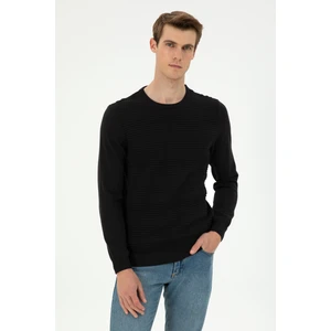 U.S. Polo Assn. Erkek Siyah Kazak /Triko 50297064-VR046