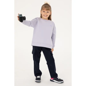 U.S. Polo Assn. Kız Çocuk Lila Sweatshirt 50297451-VR034