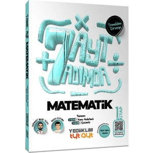 Yediiklim Yayınları Ayt Yedi Adımda Temelden Zirveye Matematik Tamamı Video Konu Anlatımlı ve Tamamı Video Çözümlü Soru Bankası 1.kitap - Ersin Öztürk