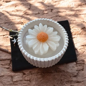 Papatyalı Kokulu Mum