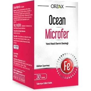 Ocean Microfer Takviye Edici Gıda 30 Tablet