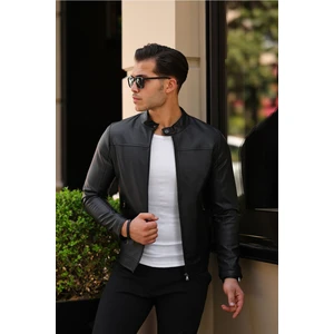 Erkek Yeni Sezon Deri Ceket