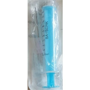 10 ml 2 Parça Pembe Uzun Iğneli Enjektör 18G x 38 mm (10 Adet)