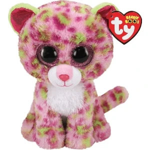 Beanie Boos Lainey Pembe Yeşil Leopar 15 cm
