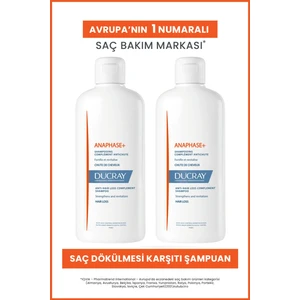 Anaphase+ Saç Dökülmelerine Karşı Bakım Şampuanı 2 x 400 ml