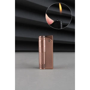 Silvio Monetti Muhtar Model Özel Tasarım Bakır Gazlı Çakmak CAKSM053M