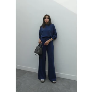 Indigo Mavi Claire Modal Eşofman Takım