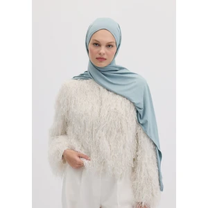 Bambu Penye Şal Açık Mavi