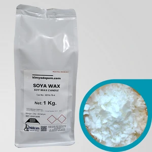 Kimya Depom Soya Wax, Rende Formda 1 Kg.