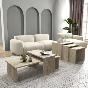 Cool Home Vera 2 'li Orta Sehpa Servis Sehpası