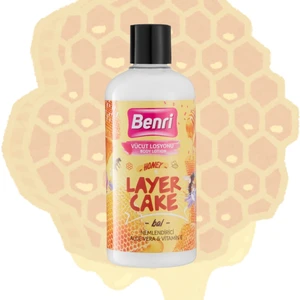 Ballı Layer Cake Vücut Losyonu Aloe Vera & E Vitamini 500 ml